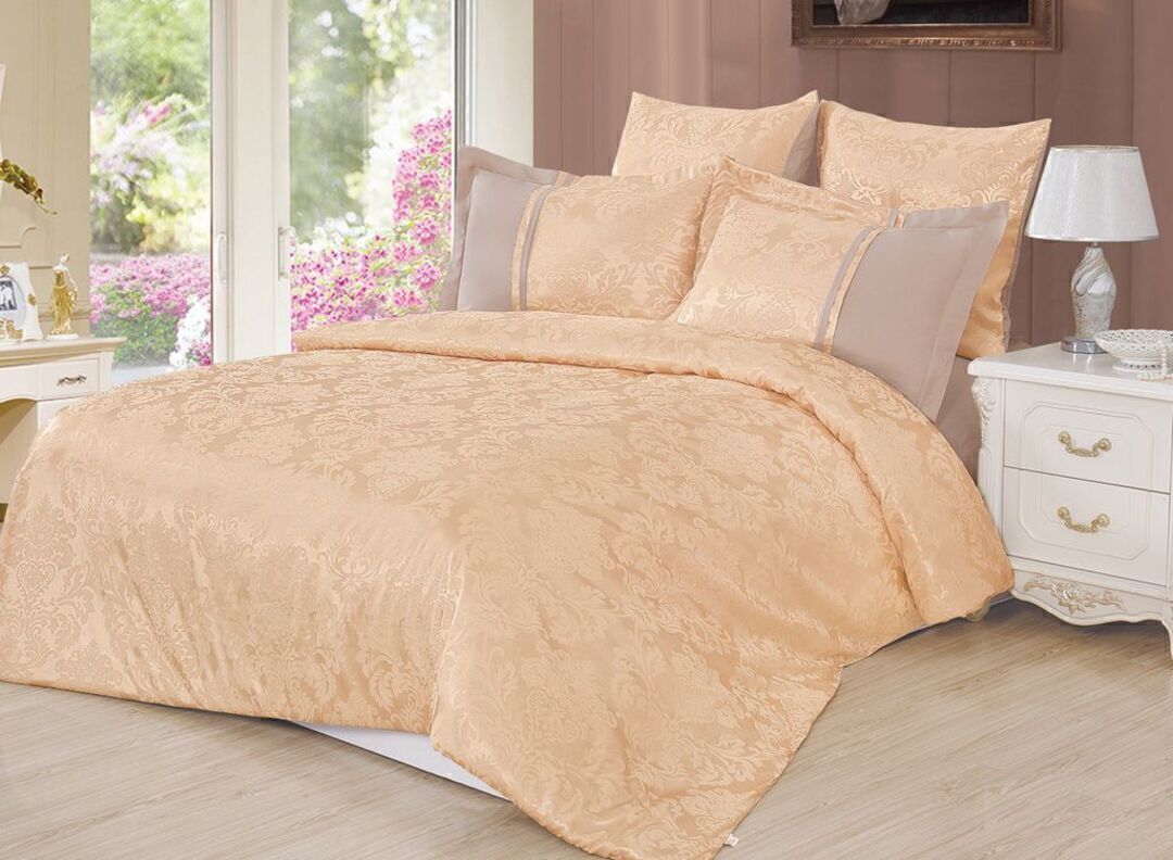 КПБ евро сатин-жаккард Satin Jacquard SG Клео <SG-089>