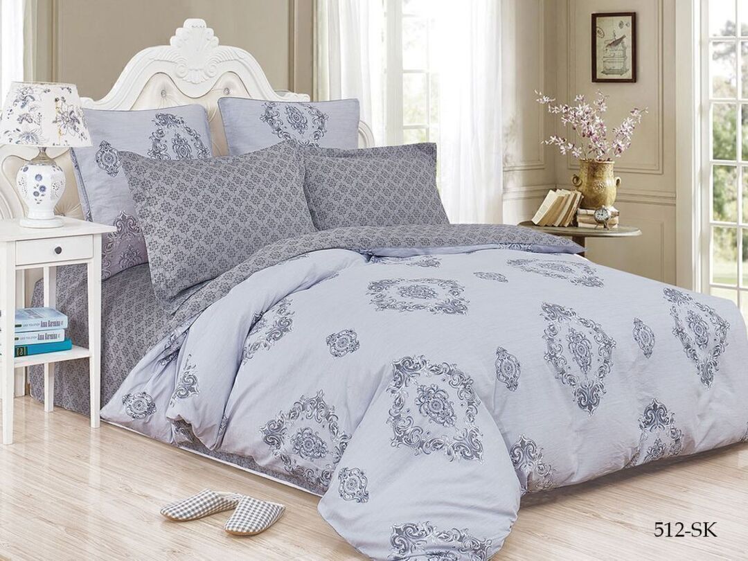КПБ семейный сатин в коробке Satin de Luxe SK Клео <512-SK>