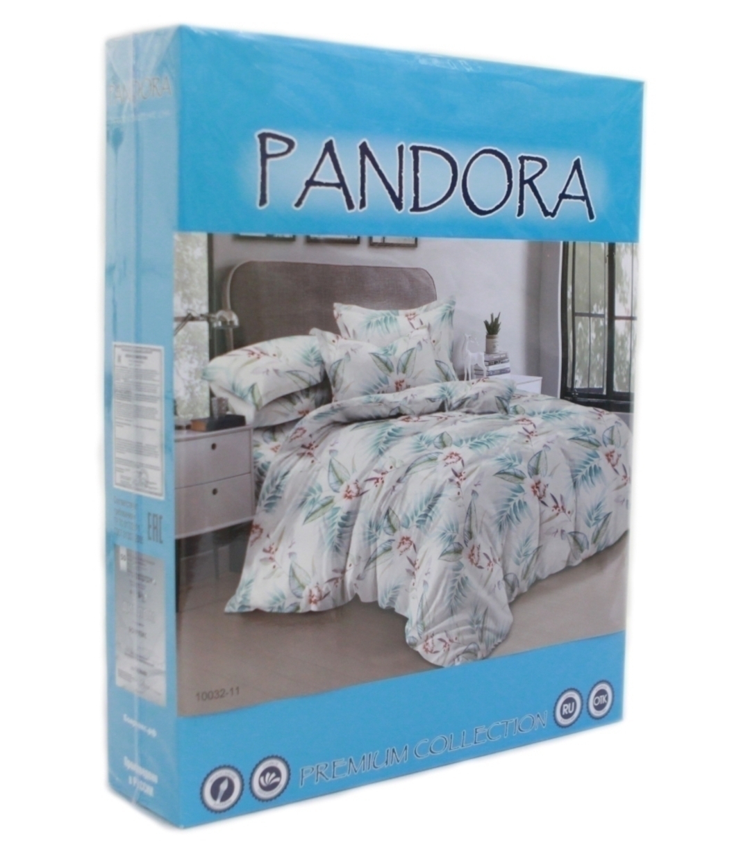 КПБ семейный полисатин Pandora <4019 (S/P)>