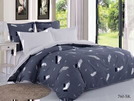 КПБ 1,5сп сатин в коробке (нав 70*70) Satin de Luxe SK Клео <760-SK>