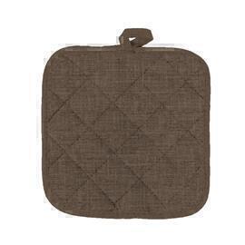 Прихватка рогожка 18*18 Vse DOMA<A08399  Кофе, рис 60008-10>